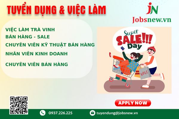 bán hàng - sale tại Trà Vinh