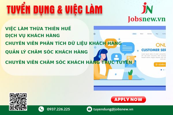 dịch vụ khách hàng tại Thừa Thiên Huế