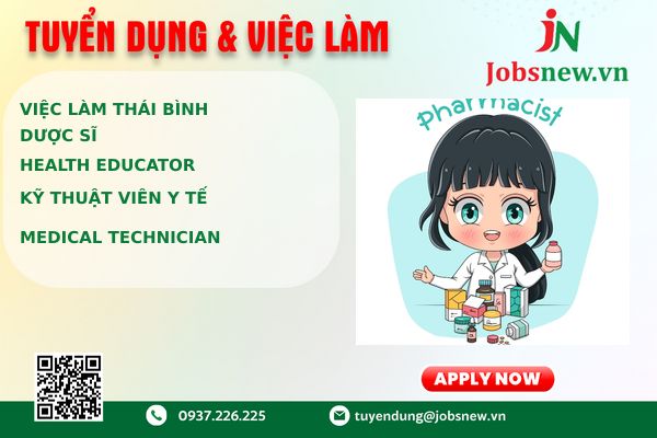 dược sĩ tại Thái Bình